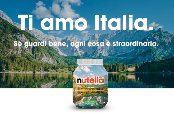 Nutella Ti Amo Italia