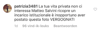 Salvini selfie