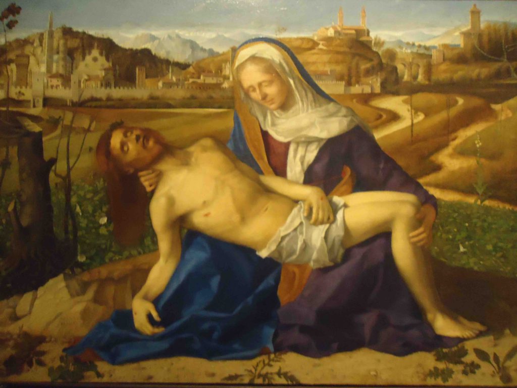 Venetië Galleria dell'Accademia - Pieta Bellini