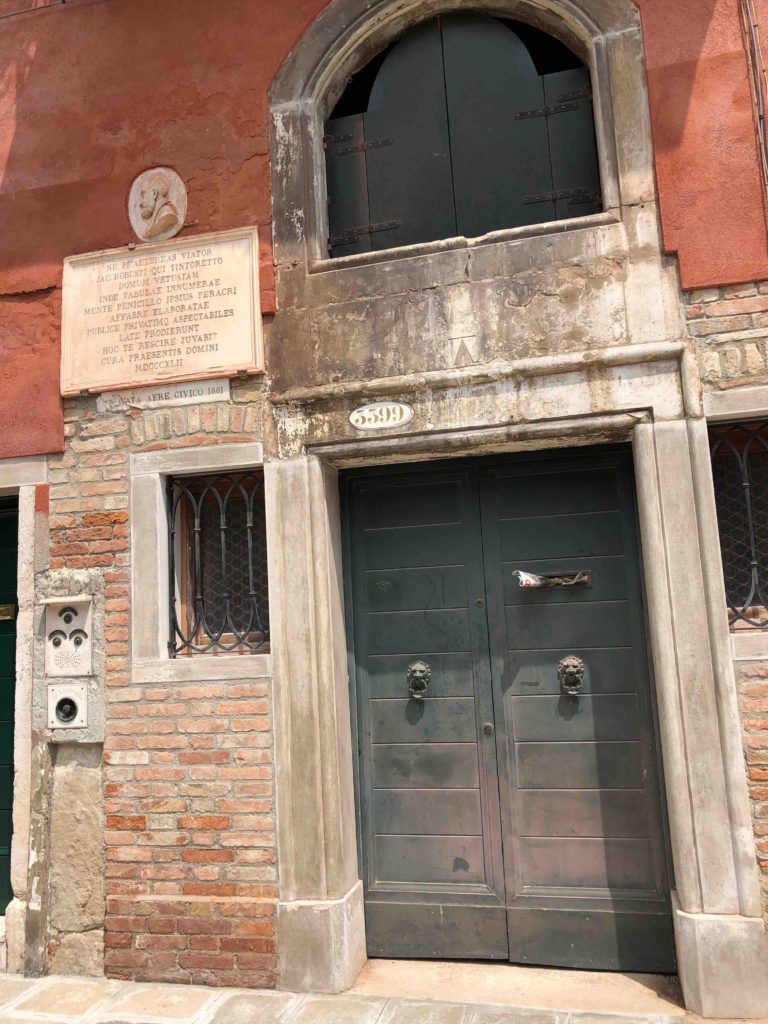 Venetië Casa Tintoretto